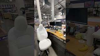 The Tesla Model Y office chair! Why sit in a boring chair? #tesla #modely #teslaaccessories #chair