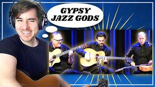 GUITAR TEACHER REACTS: Joscho Stephan, Richard Smith & Rory Hoffman - 'The Mad Russian'