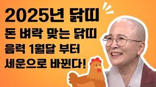 2025년 닭띠 돈 벼락 맞는 닭띠 음력 1월달 부터 세운으로 바뀐다.생활#법문[보현스님TV ]