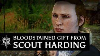 Dragon Age: Inquisition - Jaws of Hakkon DLC - Bloodstained gift from Scout Harding