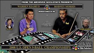 9-Ball - RODNEY MORRIS vs WARREN KIAMCO - 2008 US Open 9-Ball Championship