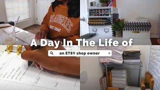 A Day In The Life Of An Etsy Shop Owner