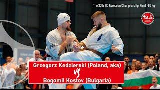 35th IKO EC, Final -80 Bogomil Kostov (Bulgaria) - Grzegorz Kedzierski (Poland, aka)