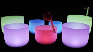 Relieve Pain And Inflammation - Crystal Singing Bowls Healing Sound Bath 432Hz