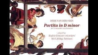 Partita for 3 recorders and bassoon, composed by Derk van der Veen