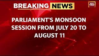 Monsoon Session Of Parliament From July 20, Centre Urges ‘Productive Discussions’