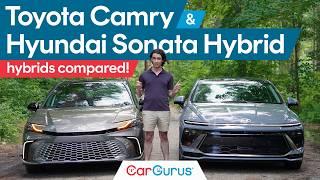 2025 Toyota Camry vs 2024 Hyundai Sonata Hybrid: Hybrids Compared!