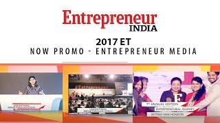 Entrepreneur India 2017 ET now Promo - Entrepreneur Media