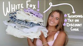 The BEST White Fox Haul ever!!! ️