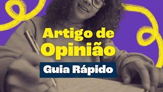 Como Escrever um Artigo de Opinião?