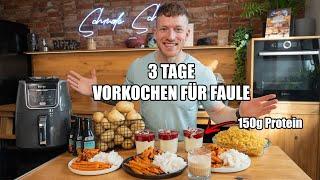 Vorkochen für Faule! 3 Tage | High Protein