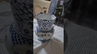 예쁜화병이내게로 #로얄코펜하겐 #화병#덴마크 #일상브이로그 #그릇쇼핑#취미 #수집#핸드메이드#예쁜#앤틱#중년 #womaninlove