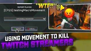 USING MOVEMENT TO KILL TWITCH STREAMERS IN APEX LEGENDS…