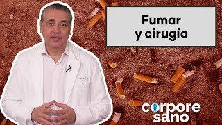 ¿Por qué hay que dejar de fumar antes y después de una cirugía? I Corpore Sano