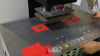 Jinyu automatic silicone garment label embossing machine