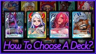 Which One Piece Deck Is For You? - Which One Piece Deck Is Best For A New Player? OP6 Edition