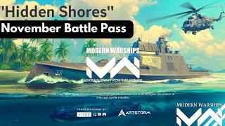 Modern Warships November Battle Pass 2024