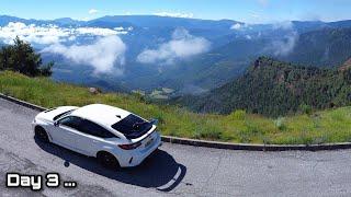 Mountain Thrash In The Honda Civic Type R FL5, Before Lunch in Andorra! PetrolHead Tours Alps Day 3