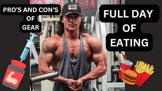 PRO'S AND CON'S OF GEAR// REST DAY FULL DAY OF EATING