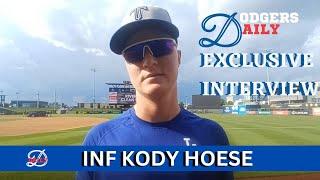 Dodgers INF Kody Hoese Joins Dodgers Daily