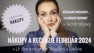 Nákupy a recenzie február 2024 - obrovské nákupy a recenzie Sheglamu a Eveline Cosmetics