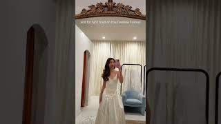 Come try on wedding dresses with me ‍️  #2025bride #weddingdress #2025wedding