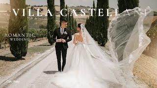 Romantic Wedding in Italy. Villa Castellani