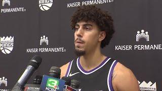 Colby Jones speaks out at Sacramento Kings media day