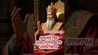 Мудрая притча #притча #мудрость #история #мудрыемысли ##осознанность #юмор #аппетит #лечение #еда