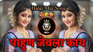 Pahun Jevla kay Song  | Dj Song | पावन जेवला काय साँग । #dj #remix #song || Marathi Dj Song