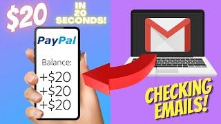 EARN $20 IN PAYPAL Every 20 Seconds CLICKING EMAILS (Free PayPal Money Online)