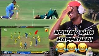 REACTING TO THE TOP 10 FUNNIEST MOMENTS  CRICKET I DON'T KNOW ABOUT THIS LIST MAN