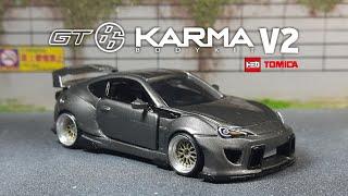 Toyota GT86 Karma V2 Tomica Custom Diecast