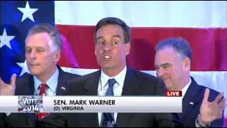 Mark Warner declares victory in Virginia Senate race