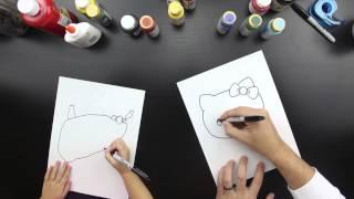 How To Draw Hello Kitty