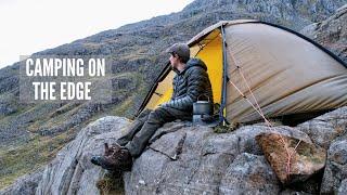 Solo Camping on the EDGE of a Mountain with the Hilleberg Unna