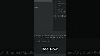 Removing Elements from Dictionary | #pythonshorts