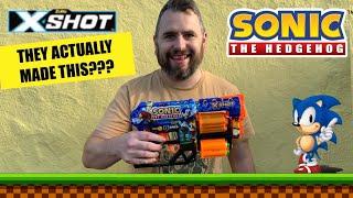 REVIEW X-Shot Sonic the Hedgehog Skins Dread Dart Blaster