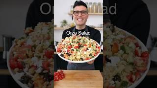 Easy Orzo Salad (20 mins)