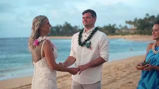 Hawaii Beach Elopement | Oahu Elopement Videographer