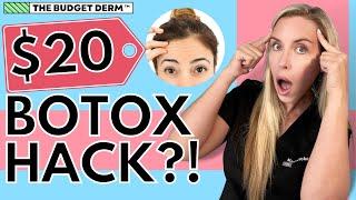 Fix Wrinkles Without Botox! | $20 Anti-aging Hack | The Budget Dermatologist