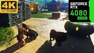 Petting Enemy Dogs To Companion - Ghost Of Tsushima - Fast Stealth Gameplay - RTX 4080 Super 16GB