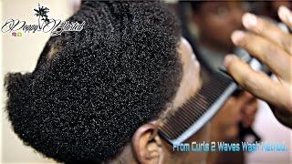 How to make your 360 waves WIDER: From CURL to WAVES (Wash Method)