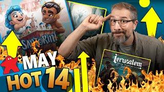 Top 14 Hottest Board Games of the Month, & WHY!