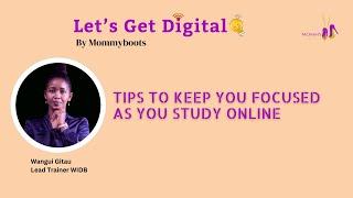 Tips to Stay Focused while Taking an Online Course