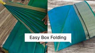 Box Folding | The Sareedrapist Chennai By JESI