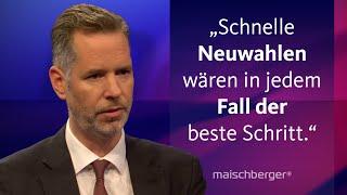 Christian Dürr (FDP) über das Ende der Ampel-Koalition | maischberger