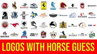 Guess These Horse Logos  Can You Identify Them All? Comment Your Answers Below!