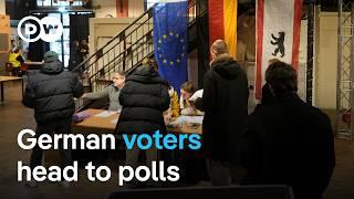 Polls open in German snap elections: What to expect | DW News