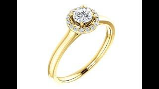 Gold or platinum diamond engagement ring